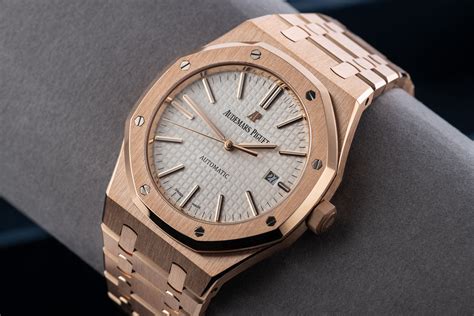 ap watch royal oak rose gold|audemars piguet royal oak openworked.